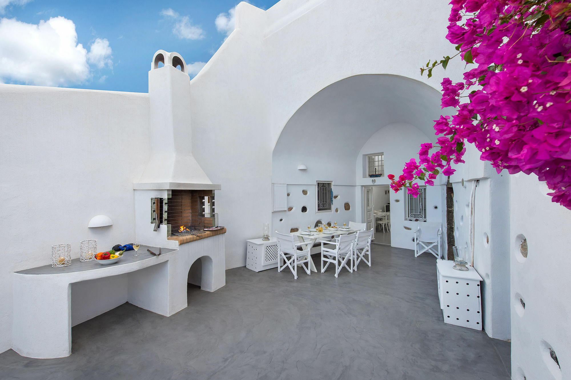 White Cave Private Villa Pyrgos Kallistis Luaran gambar