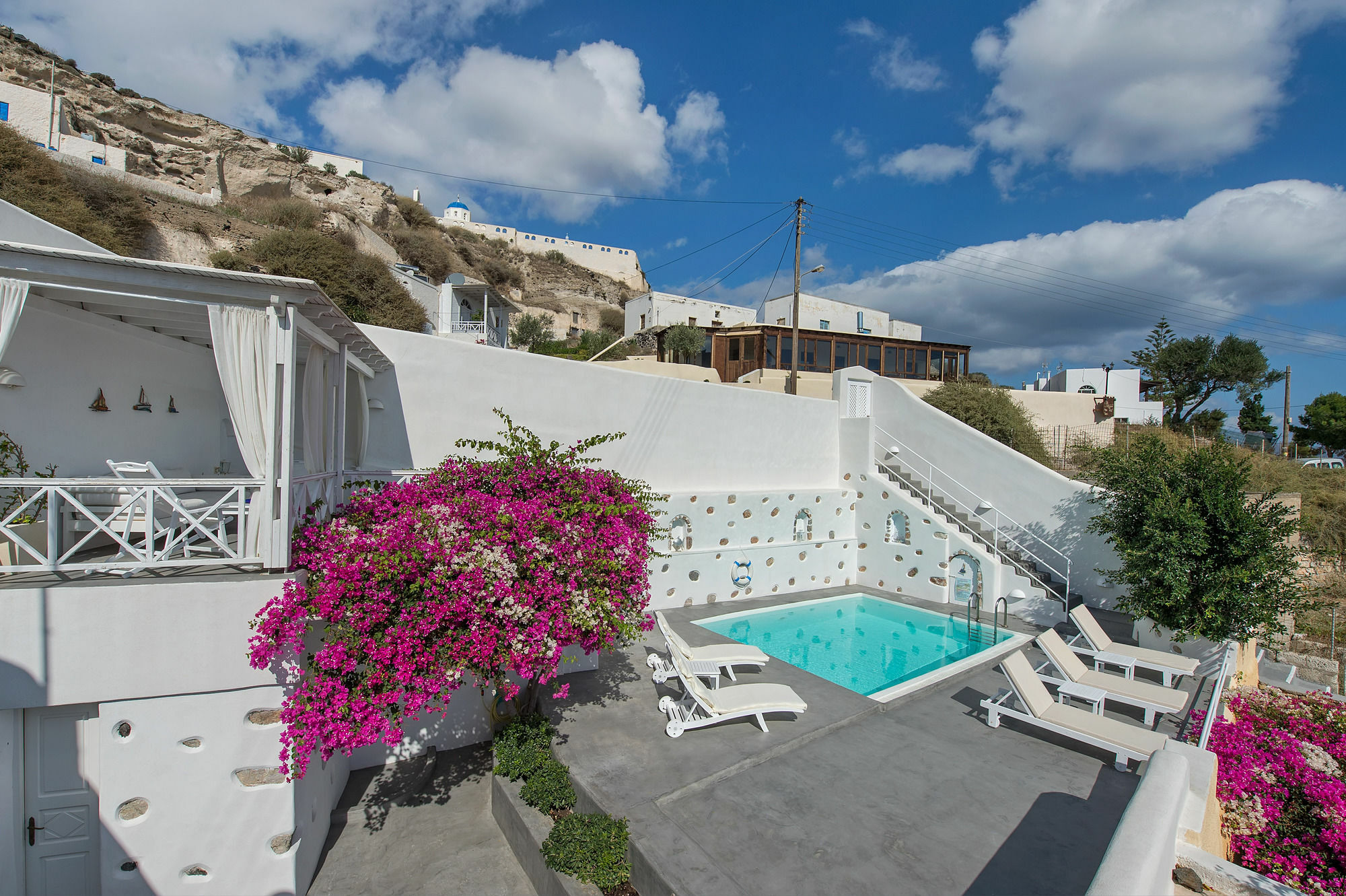 White Cave Private Villa Pyrgos Kallistis Luaran gambar